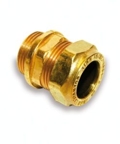 Compression Male Straight Coupling