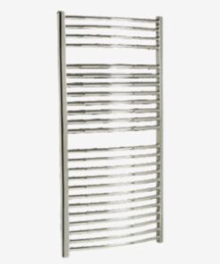 chrome-plated-curved-towel-warmers-with-round rails