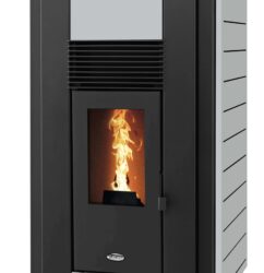 SOLIS K2300+ Pellet Boiler Stove Grey Fire